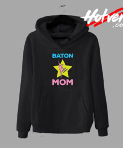 Baton Twirling Mom Gymnastics Hoodie