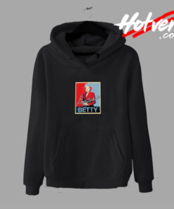 Betty White Retro Hoodie