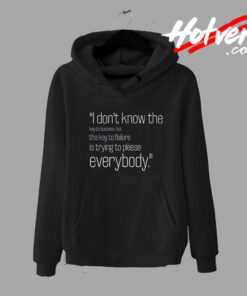 Bill Cosby Quote Key To Success Hoodie