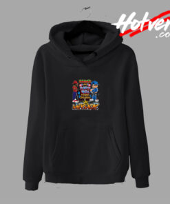 Black And Puerto Rican People Graphic Hoodie