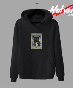Black Cat Tattoo Posters Hoodie