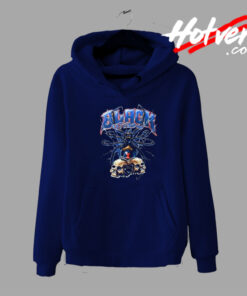 Black Widow Spider Skull Hoodie