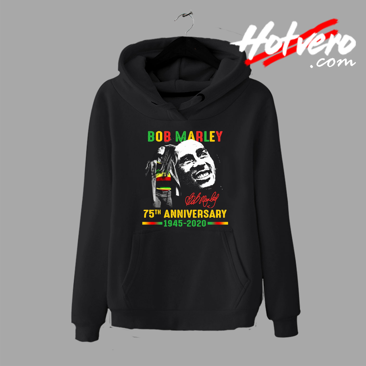 Bob Marley Anniversary Signature Hoodie