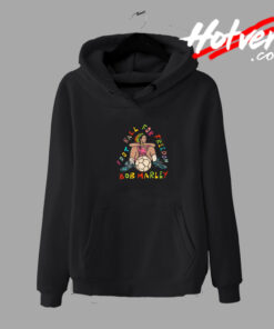 Bob Marley Football For Freedom Hoodie