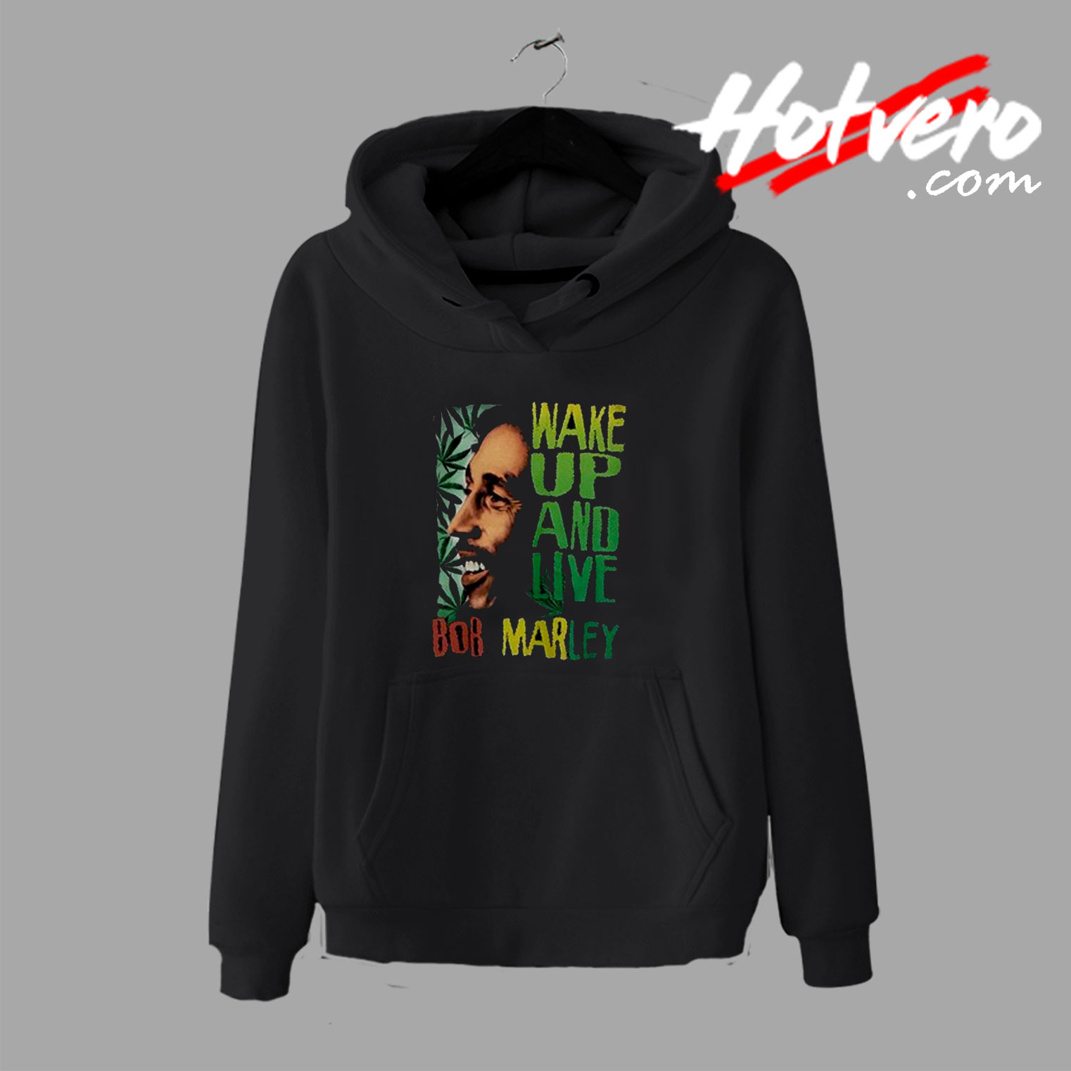 Bob Marley Wake Up And Live Jamaican Singer Hoodie