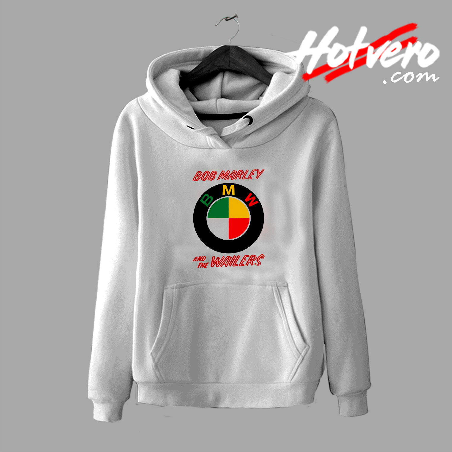 Bob Marley and The Wailers BMW Parody Hoodie