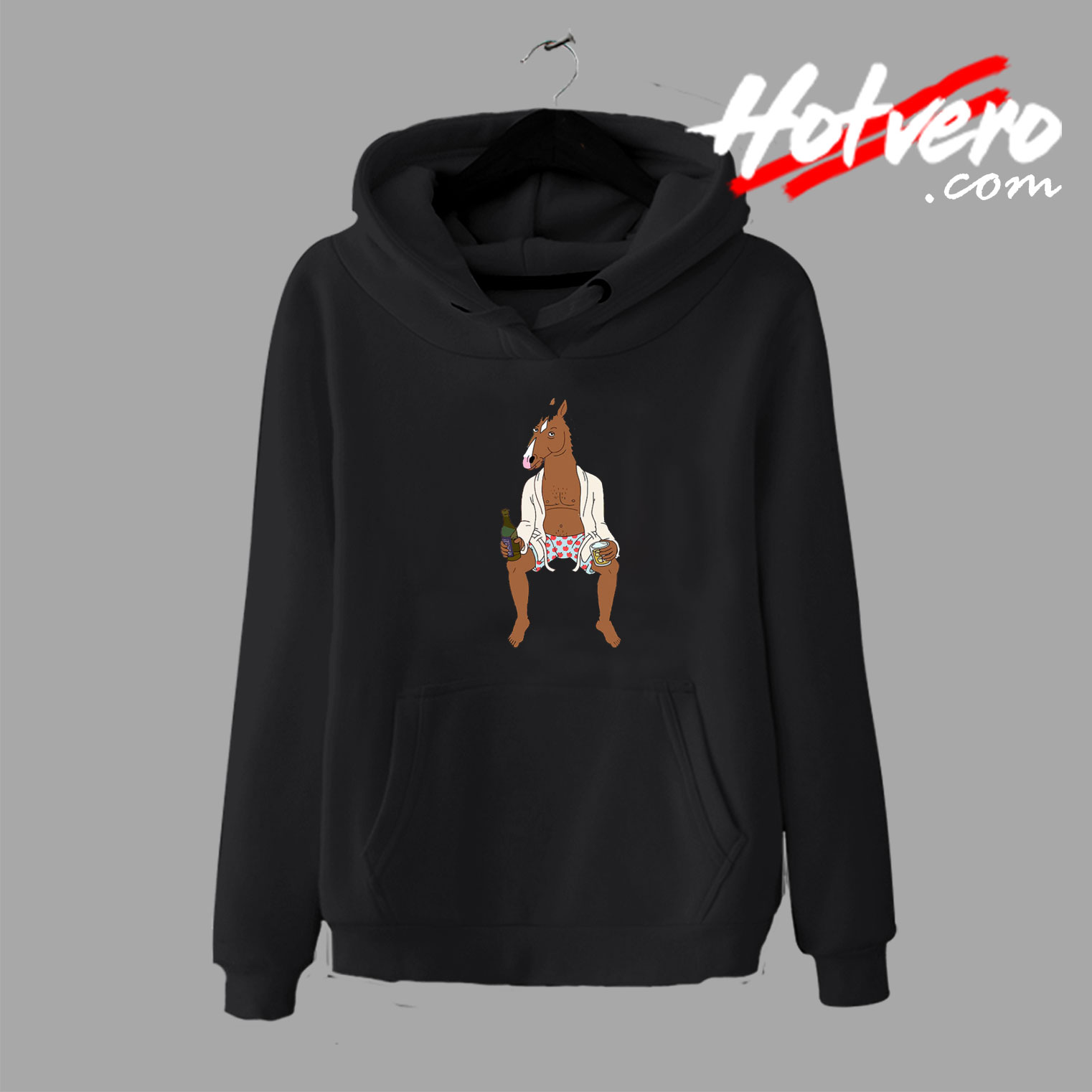 Bojack Horseman Drink Funny Graphic Hoodie
