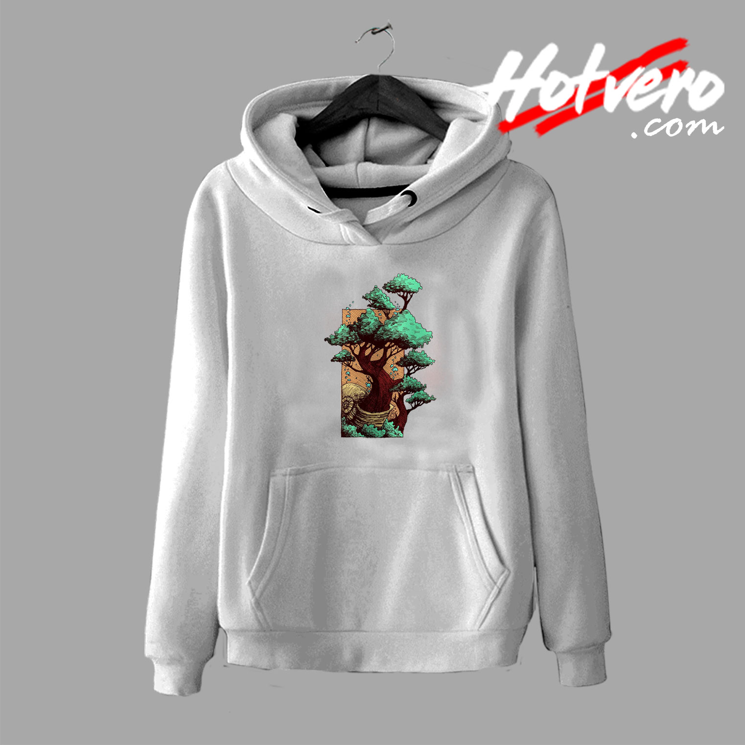 Bonsai Japanese Aesthetic Graphic Hoodie