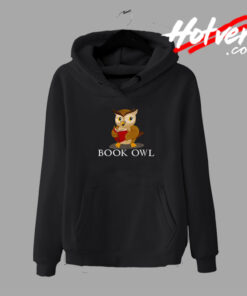 Books Owl Funny Graphic Hoodie