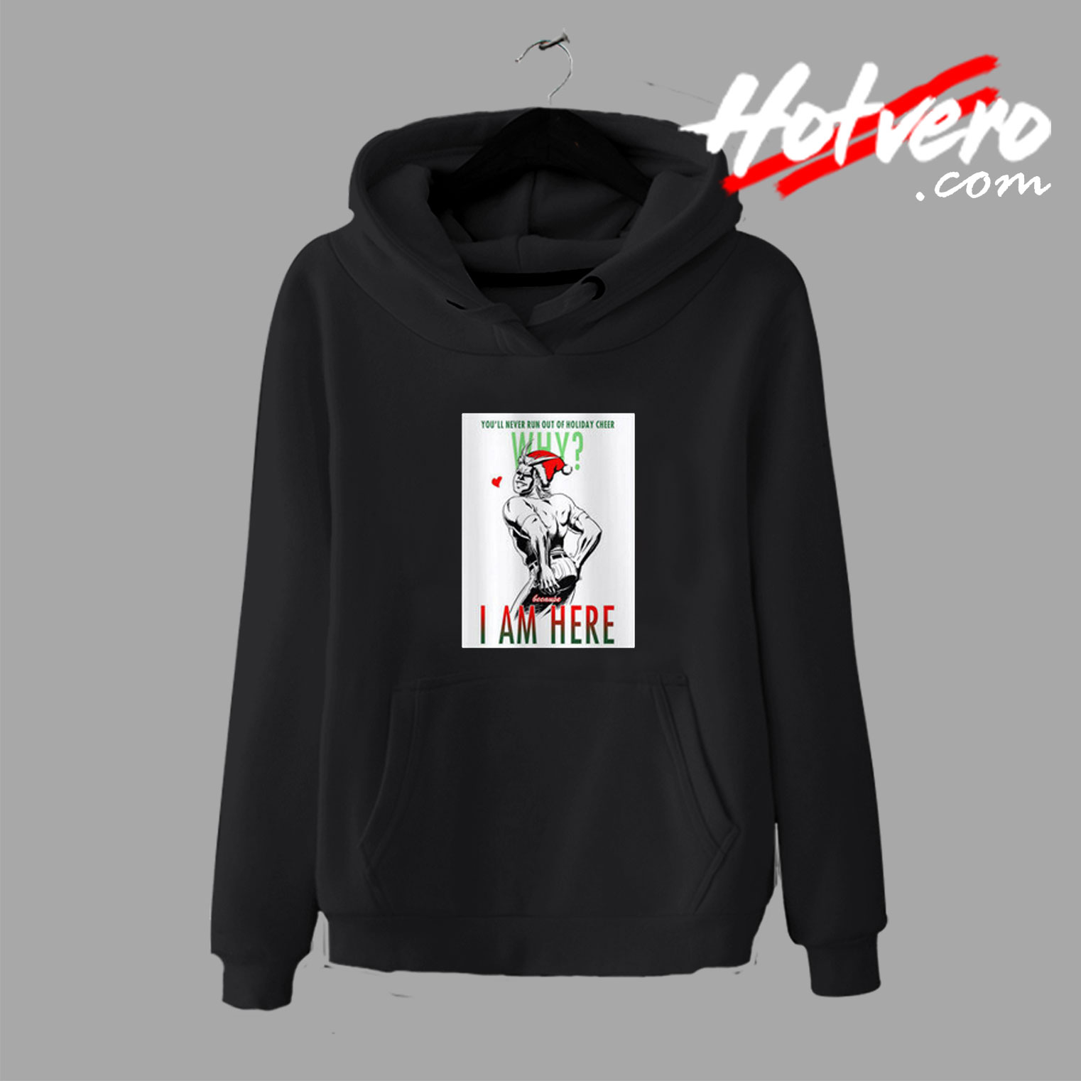 Butt Might Parody Christmas Hoodie