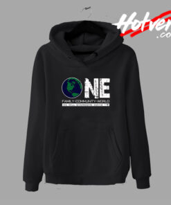 COVID 19 Social Distance Community Family Hoodie