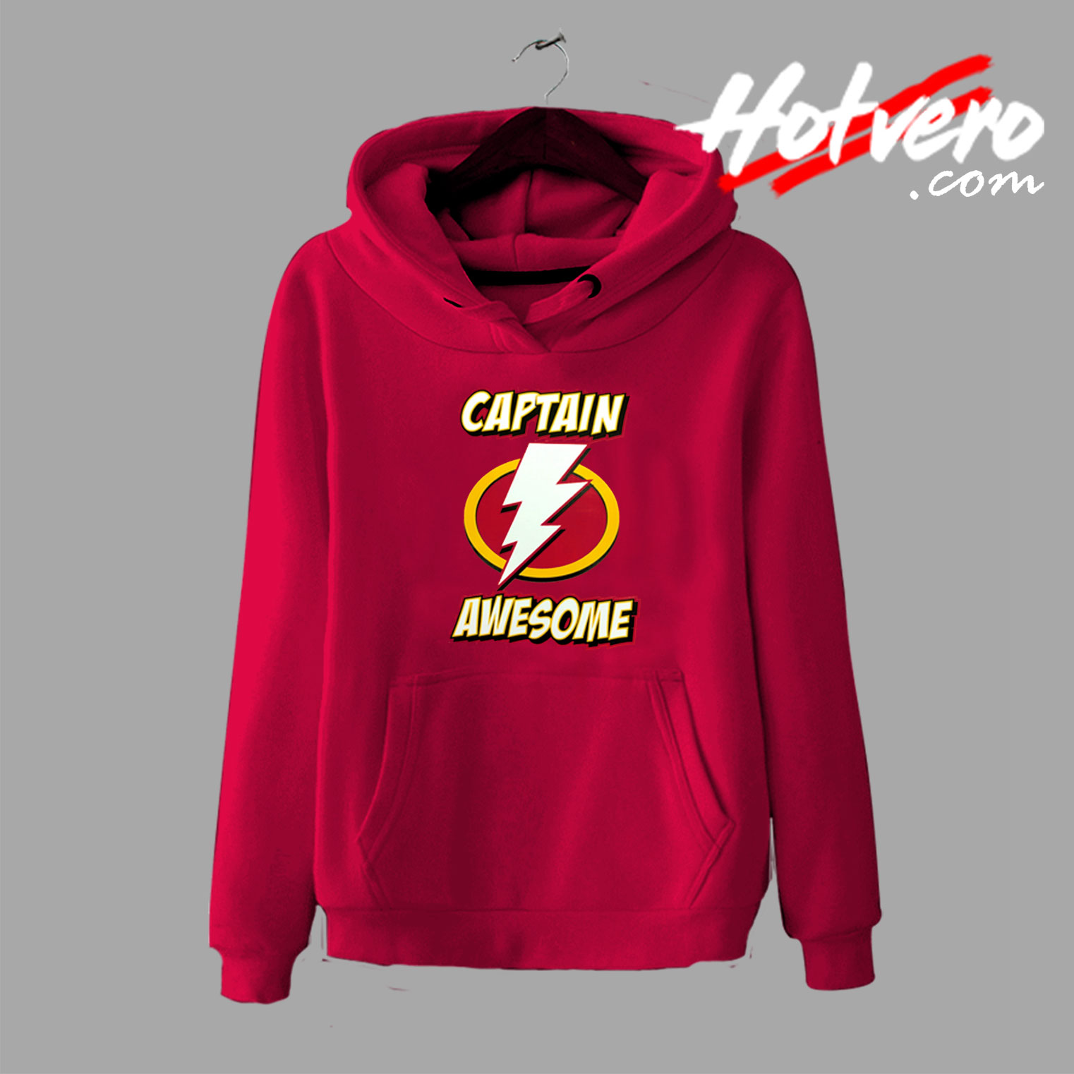 Captain Awesome Logo Graphic Hoodie