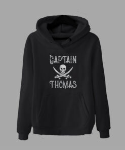 Captain Thomas Personalized Boating Lover Hoodie