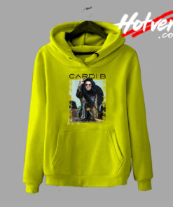 Cardi B No Questions Graphic Hoodie