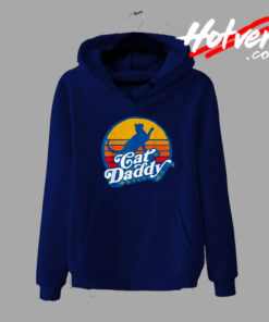 Cat Daddy Retro Typography Hoodie