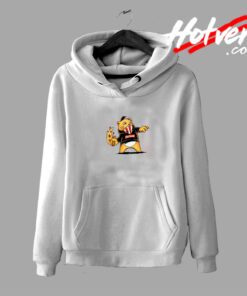 Cat Fast Man Graphic Hoodie