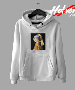 Cat Girl With a Turban Vintage Style Hoodie