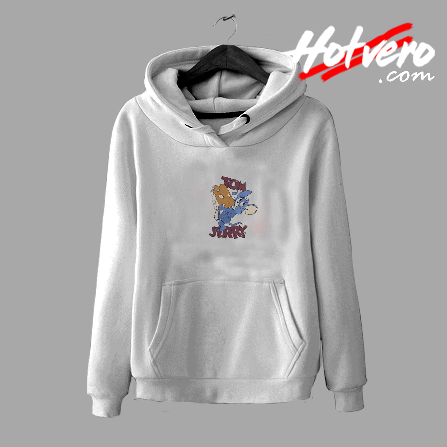 Cat Tom Mouse And Jerry Cute Graphic Hoodie