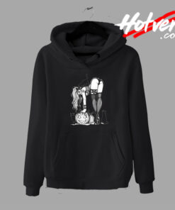 Cats Stockings Twisted October Halloween Hoodie