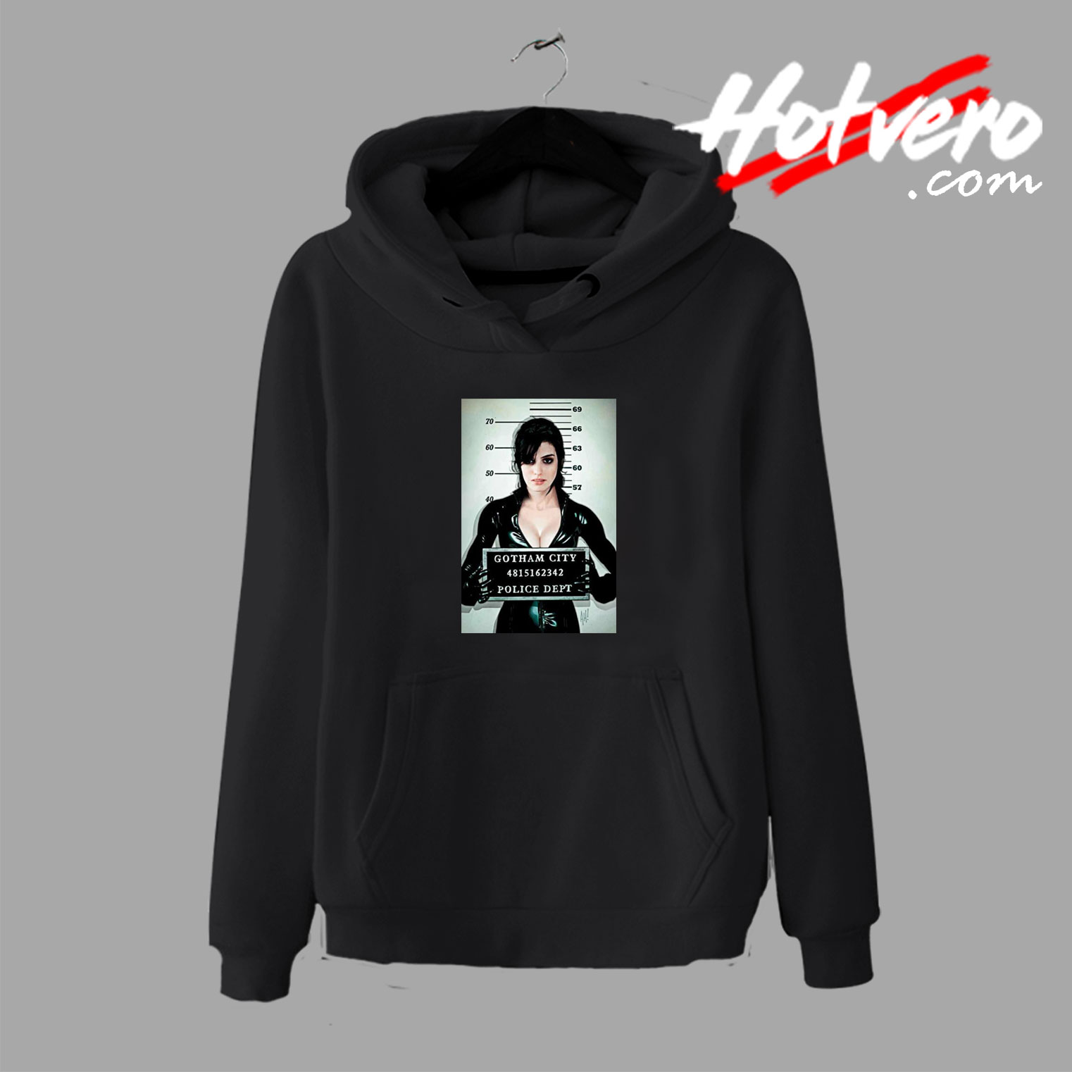 Catwoman Mugshot Poster Hoodie