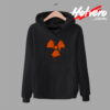 Caution Halloween Scary Danger Horror Orange hoodie