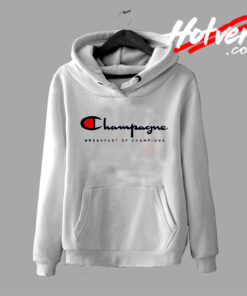 Champagne Words Deisgn Hoodie