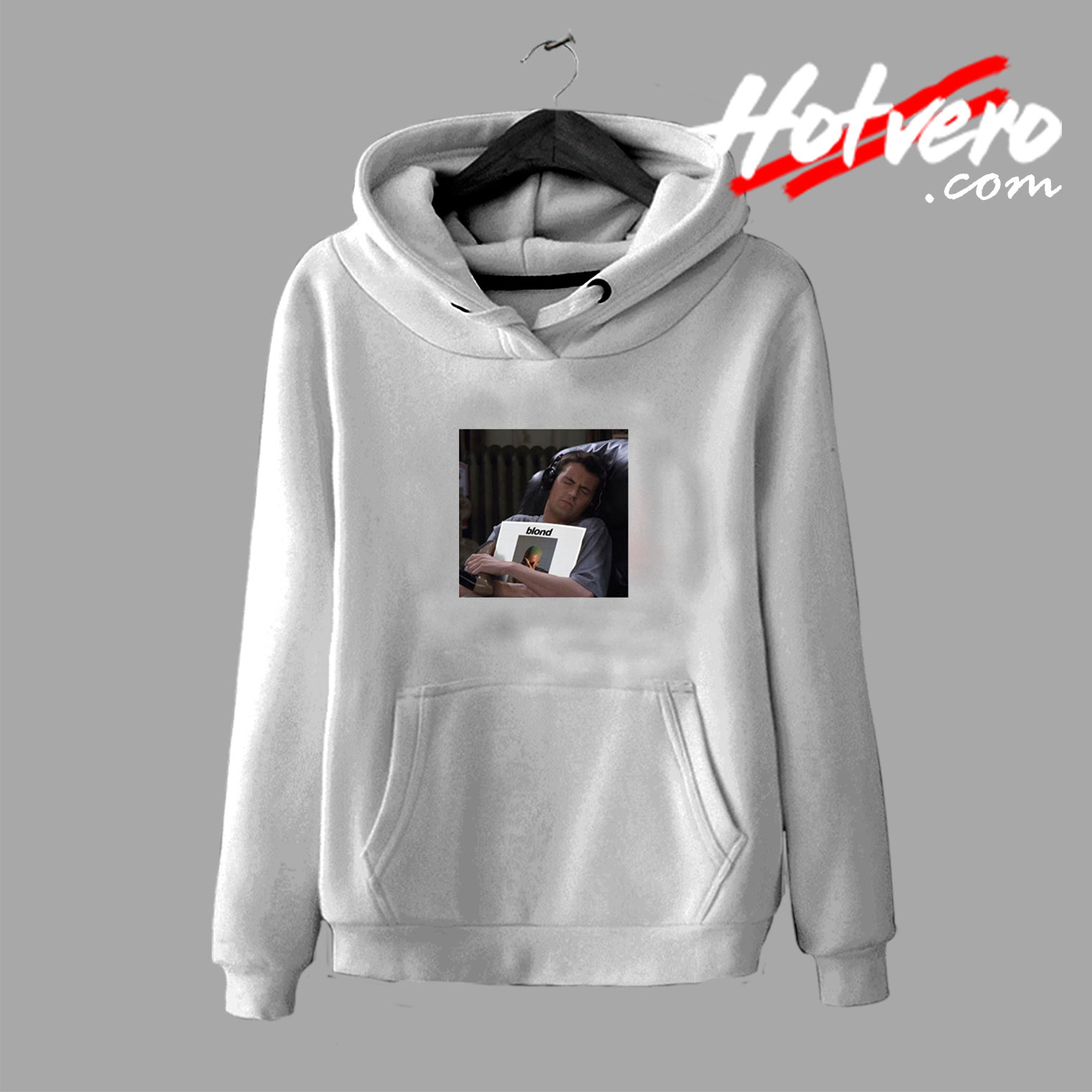 Chandler Holding Frank Ocean Album Vintage Style Hoodie