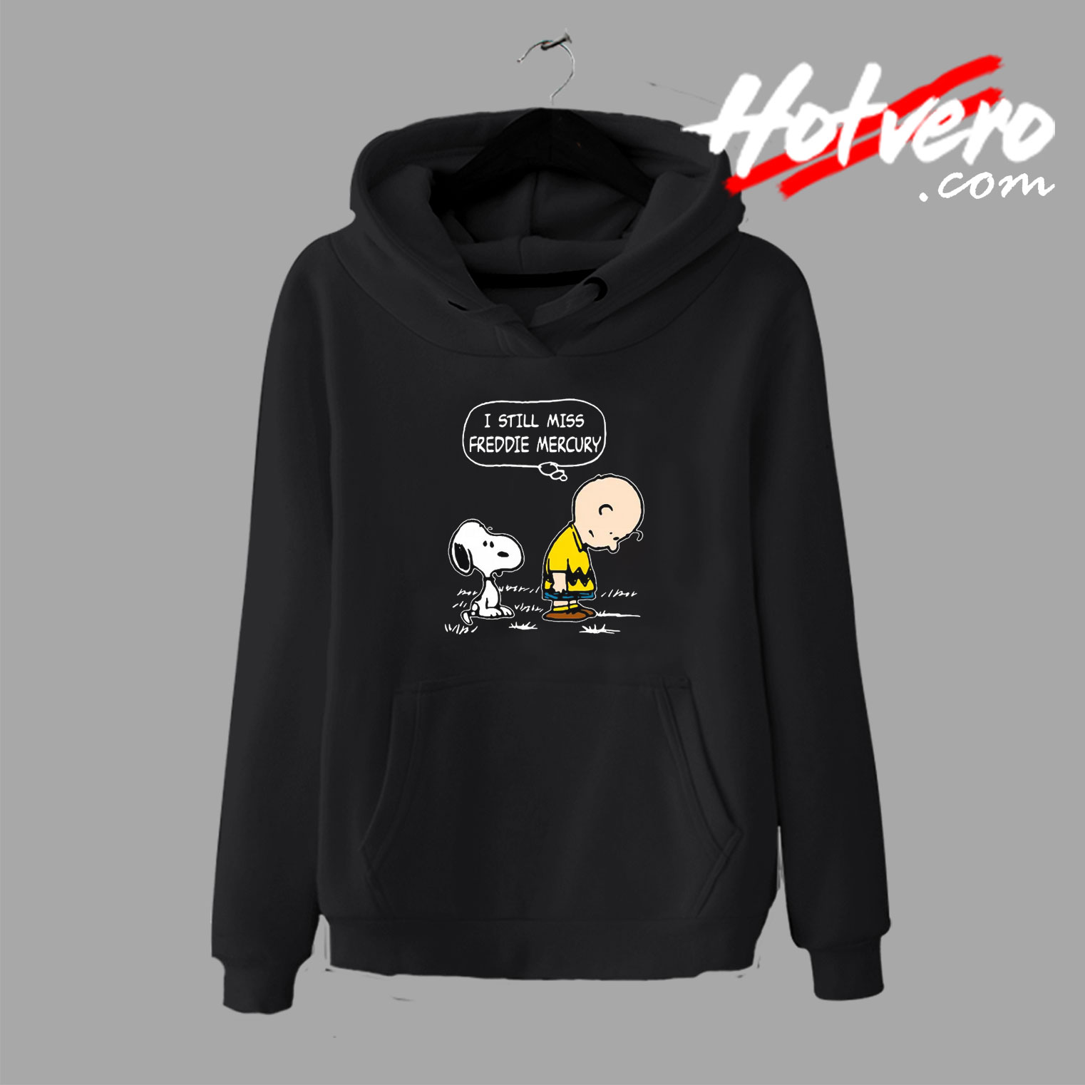 Charlie Brown And Snoopy Miss Freddie Mercury Hoodie