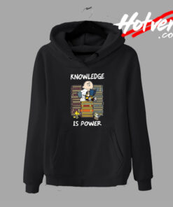 Charlie Brown and Snoopy knowledge Art Hoodie