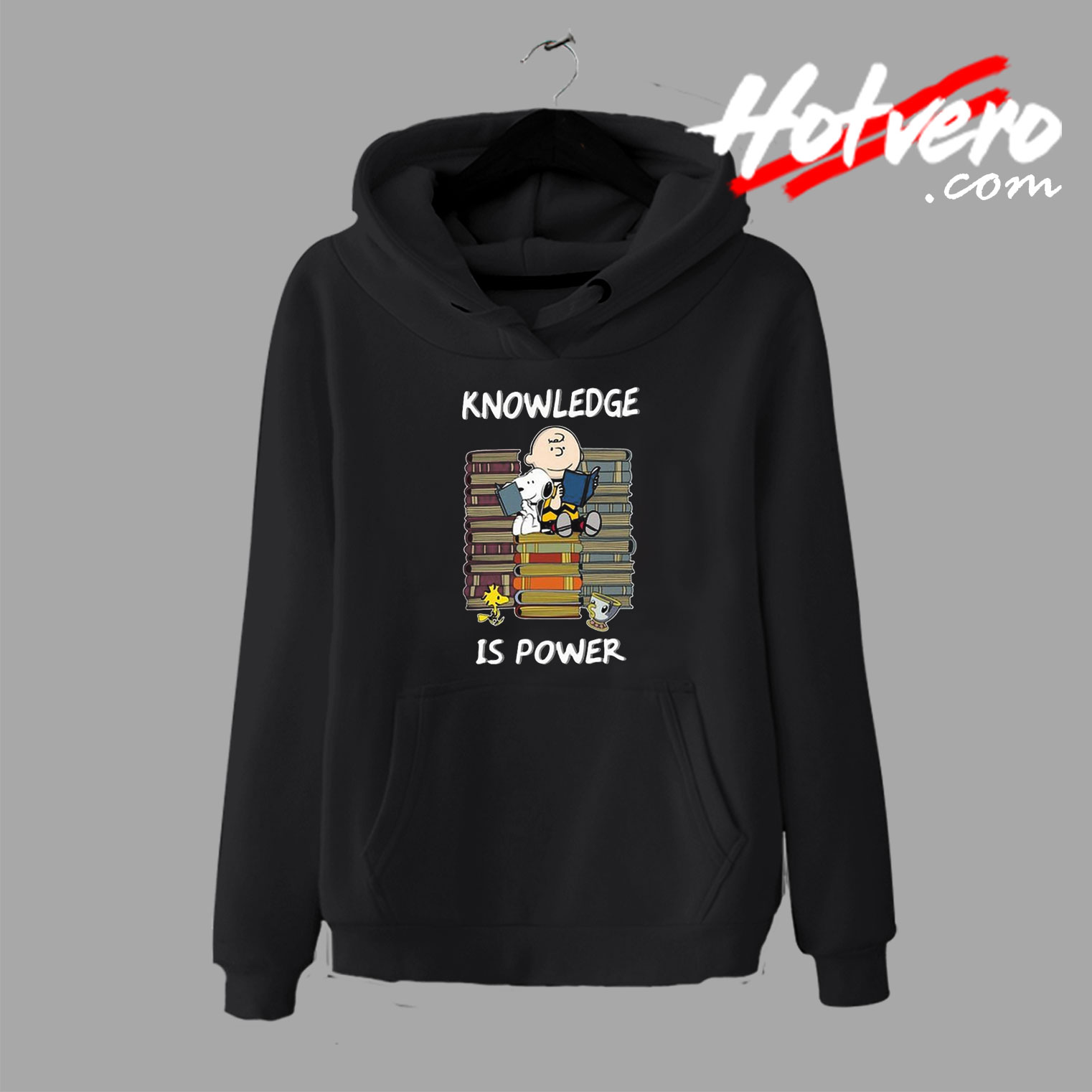 Charlie Brown and Snoopy knowledge Art Hoodie