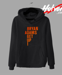 Cheap Bryan Adams Get Up Singer Hoodie