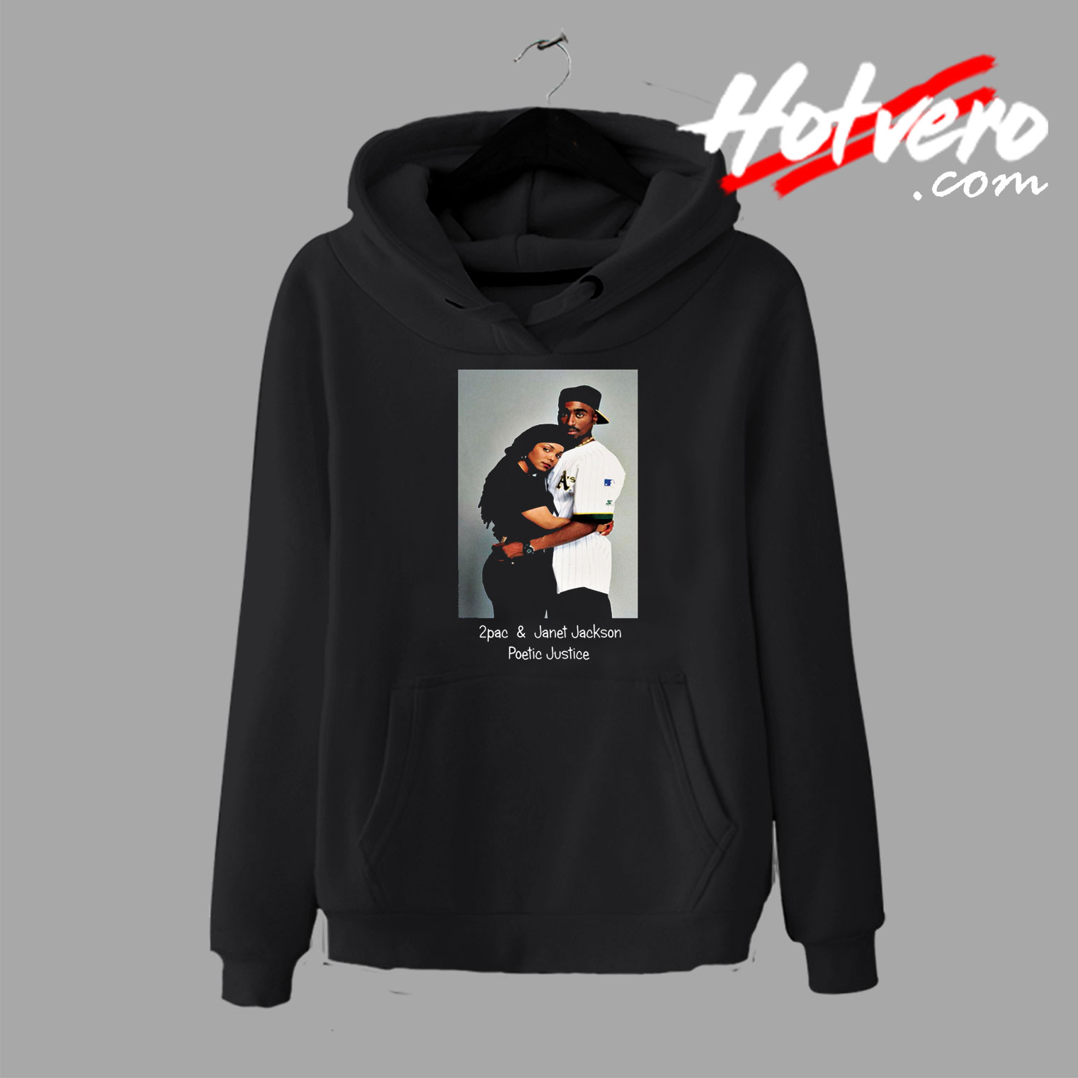 Cheap Tupac 2pac Janet Jackson Poetic Justice Hug Hoodie