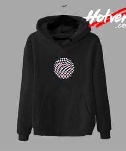 Checkerboard Happy Face Hoodie