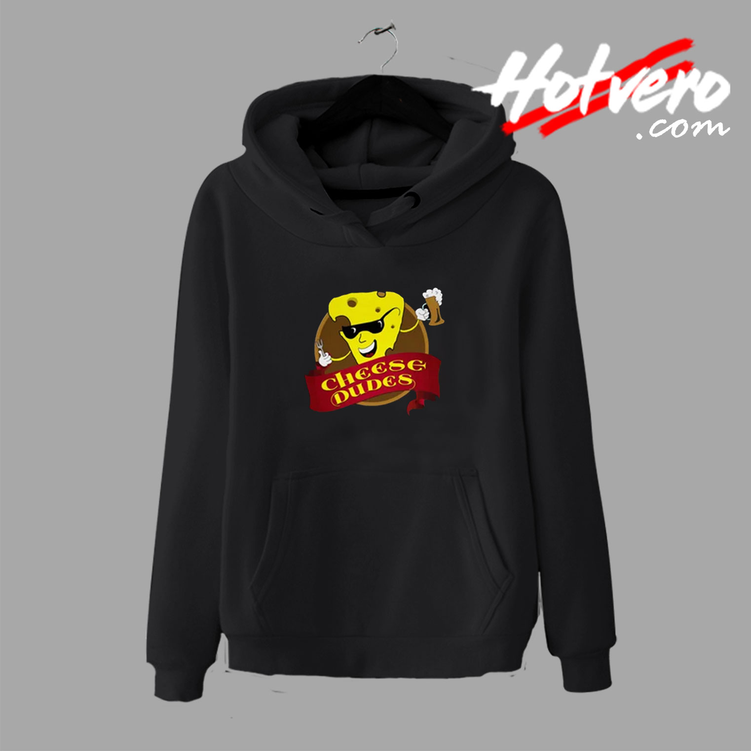 Cheese Dudes And Beer Hoodie
