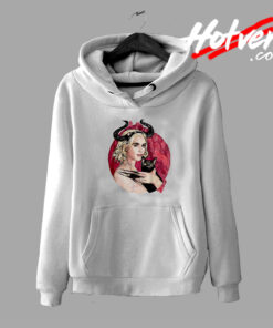 Chilling Adventures of Sabrina With Cat Graphic Hoodie