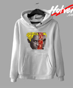 Chris Brown And Young Thug Singer Face Graphic Hoodie