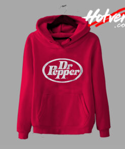 Coca Cola Dr. Pepper Vintage Oval Logo Hoodie