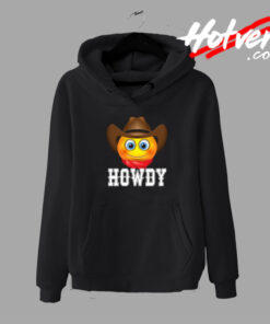 Cool Cowboy Emoji HOWDY Hoodie