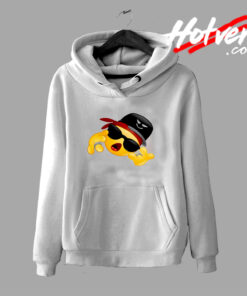 Cool Gangster Funny Emoji Hoodie