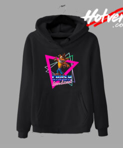 Crash Bandicoot inspired 80s 90s Game Hoodie