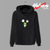 Creepy Cartoon Horror Face Graphic Hoodie