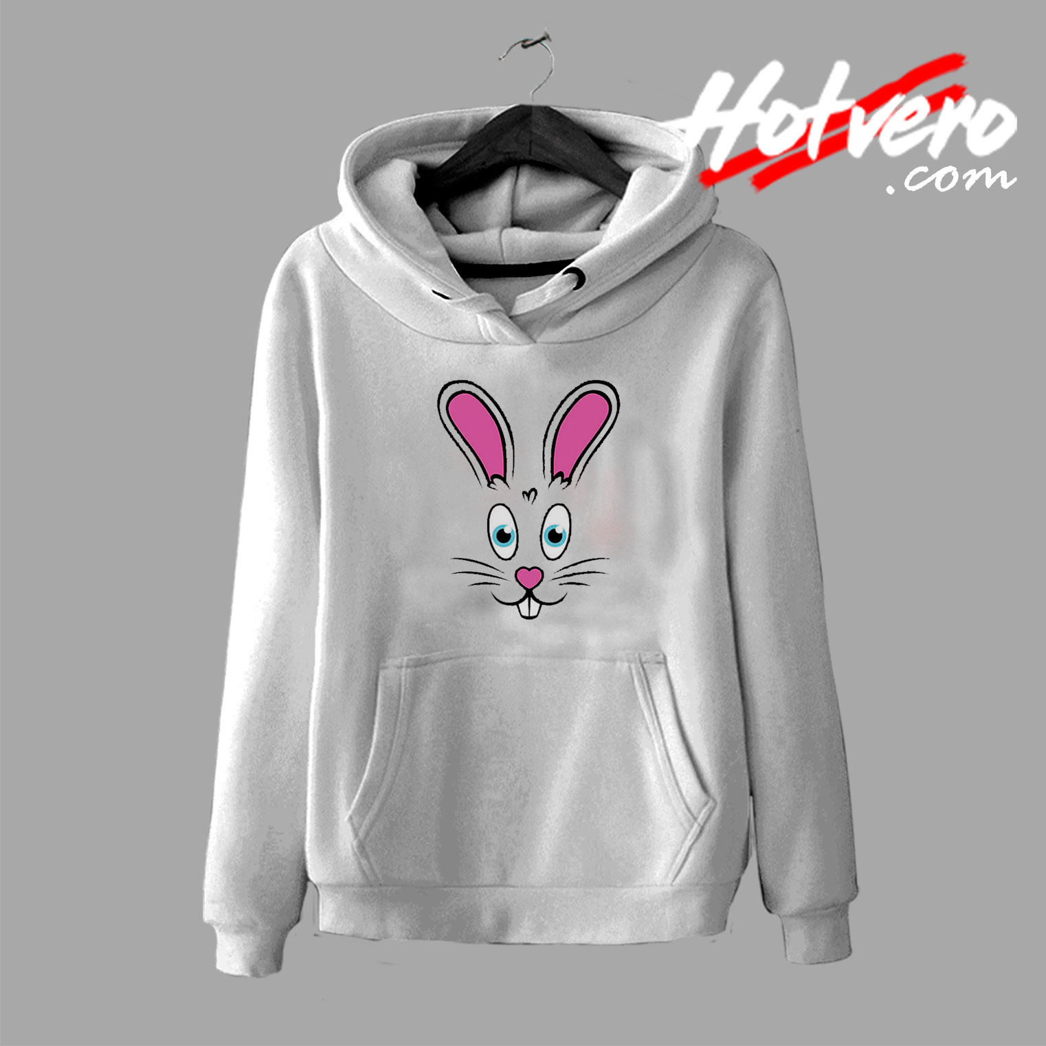 Cute Bunny Rabbit Easter Hoodie