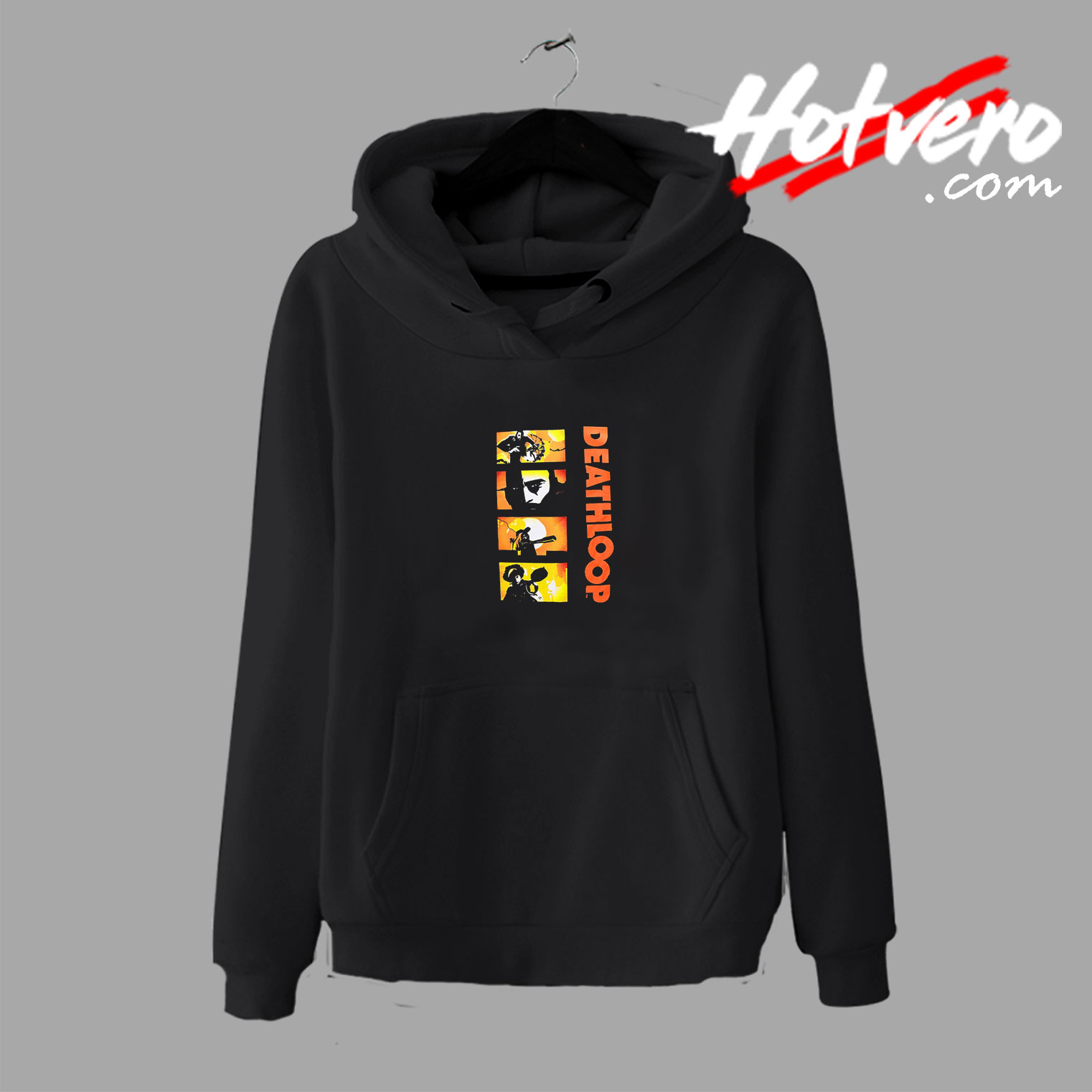 Deathloop Panels Graphic Hoodie