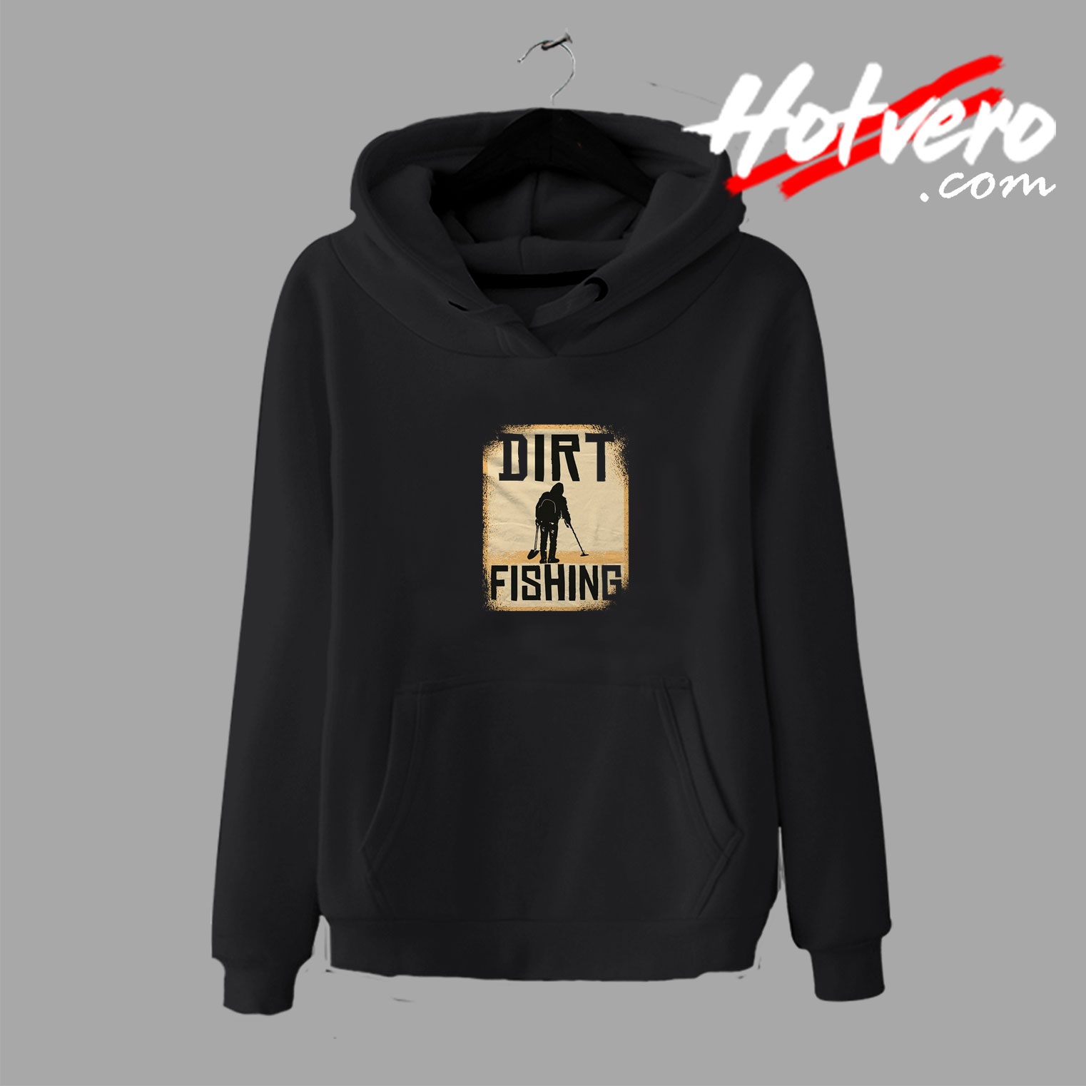 Dirt Fishing Graphic Hoodie