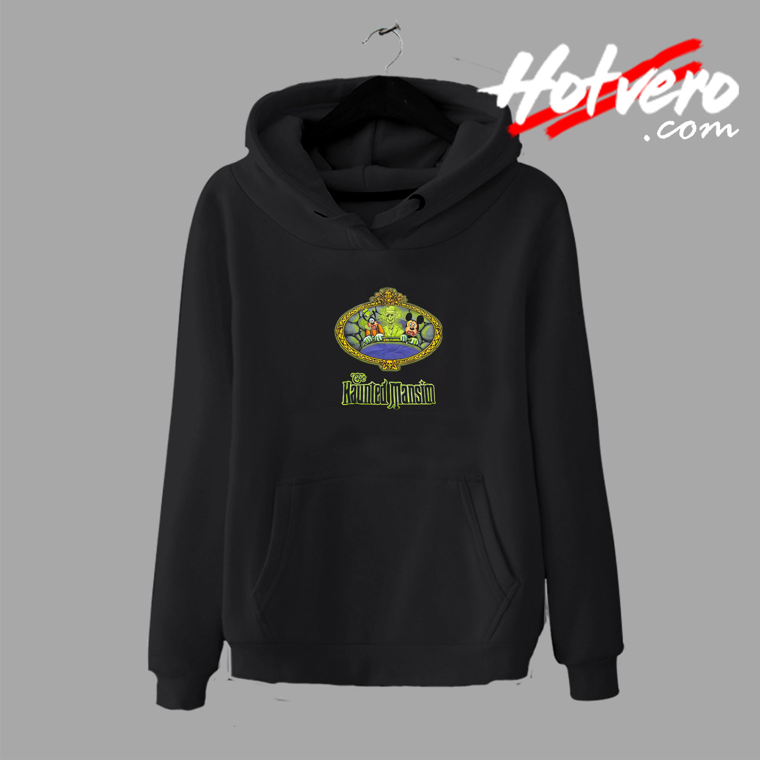 Disney Mickey Mouse The Haunted Mansion Ride Goofy Ghosts Hoodie