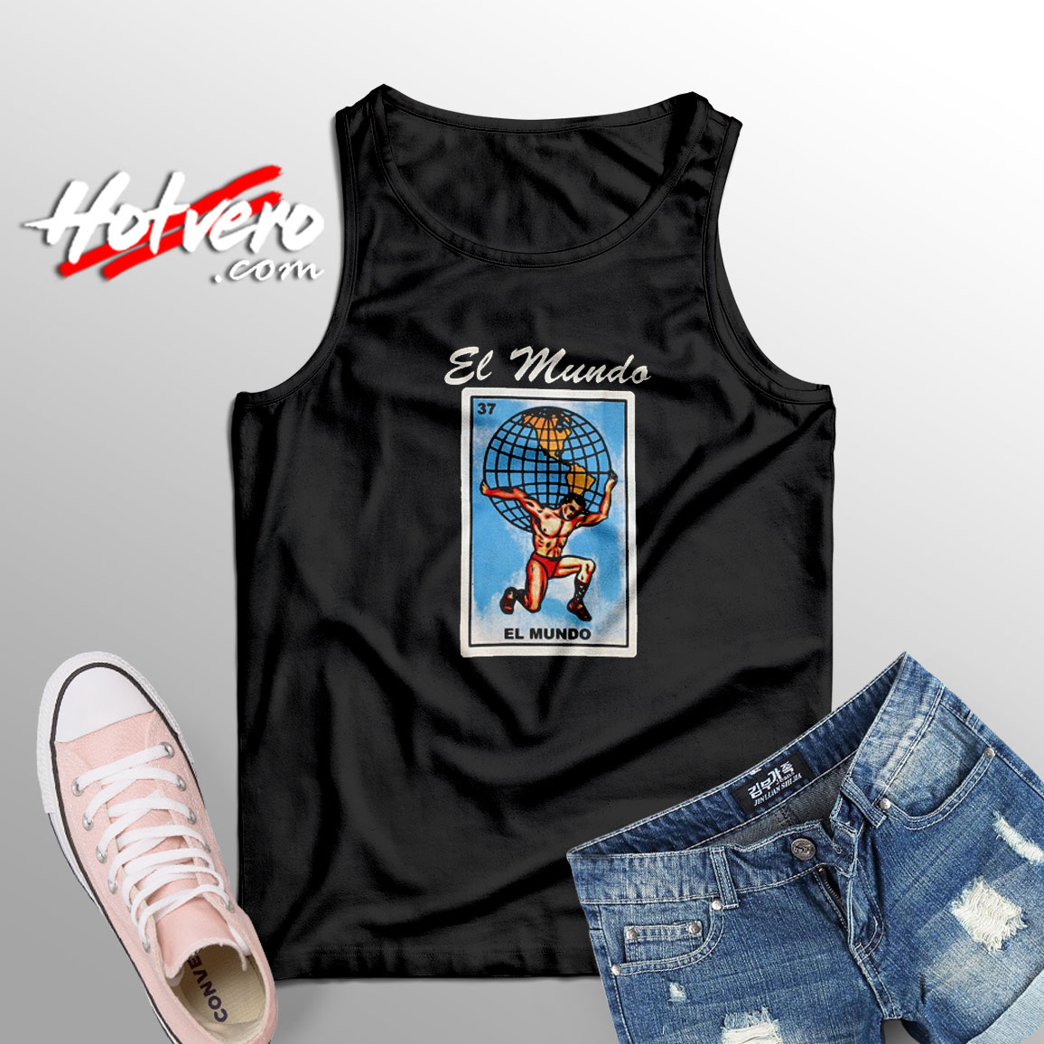 El Mundo Loteria Mexican Tank Top