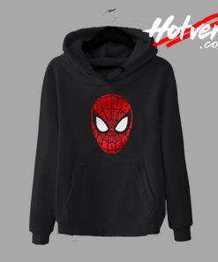 Friendly Metallic Superhero Spiderman Hoodie