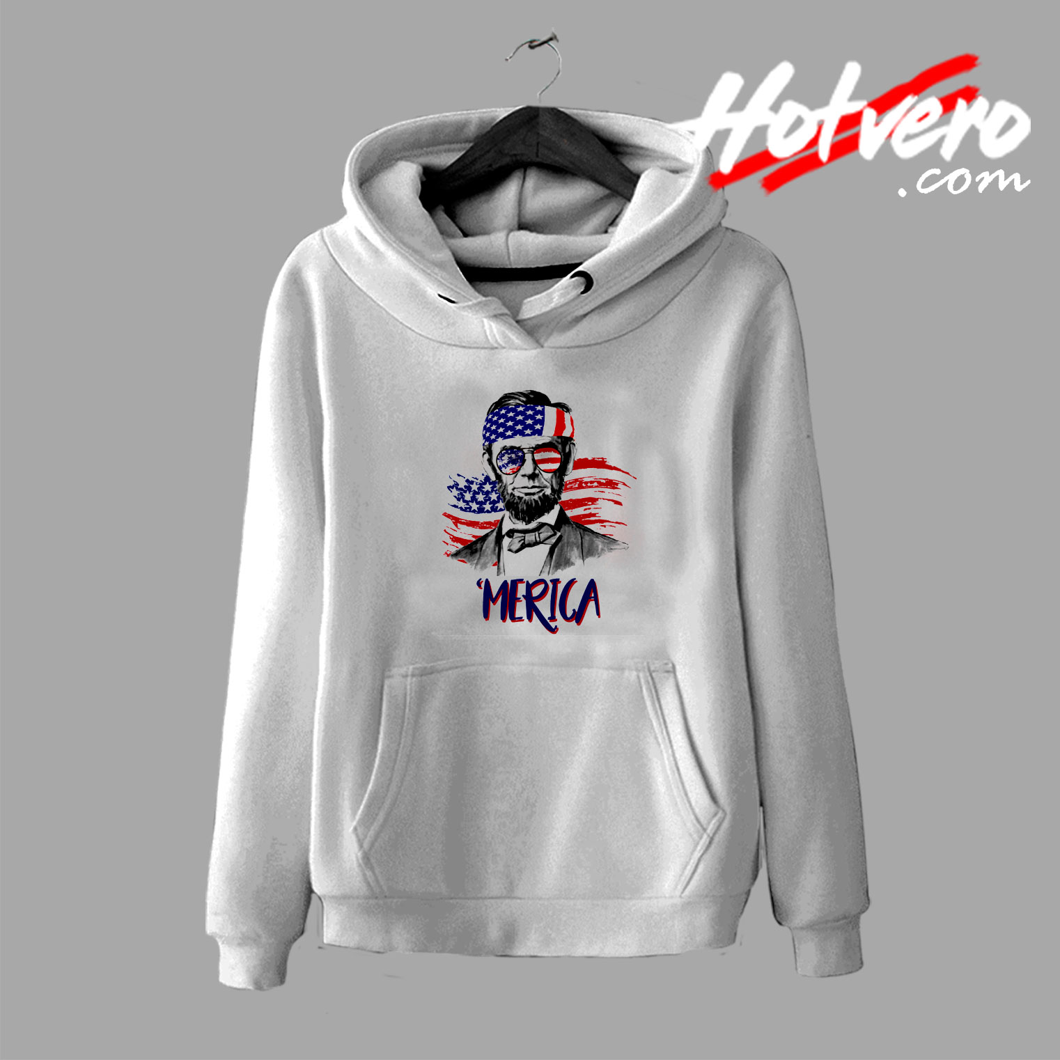 Funny Abe Lincoln America Hoodie