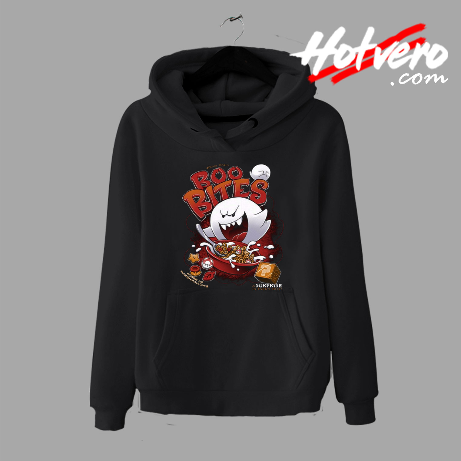 Funny Boo Bites Ghost Cereal Hoodie