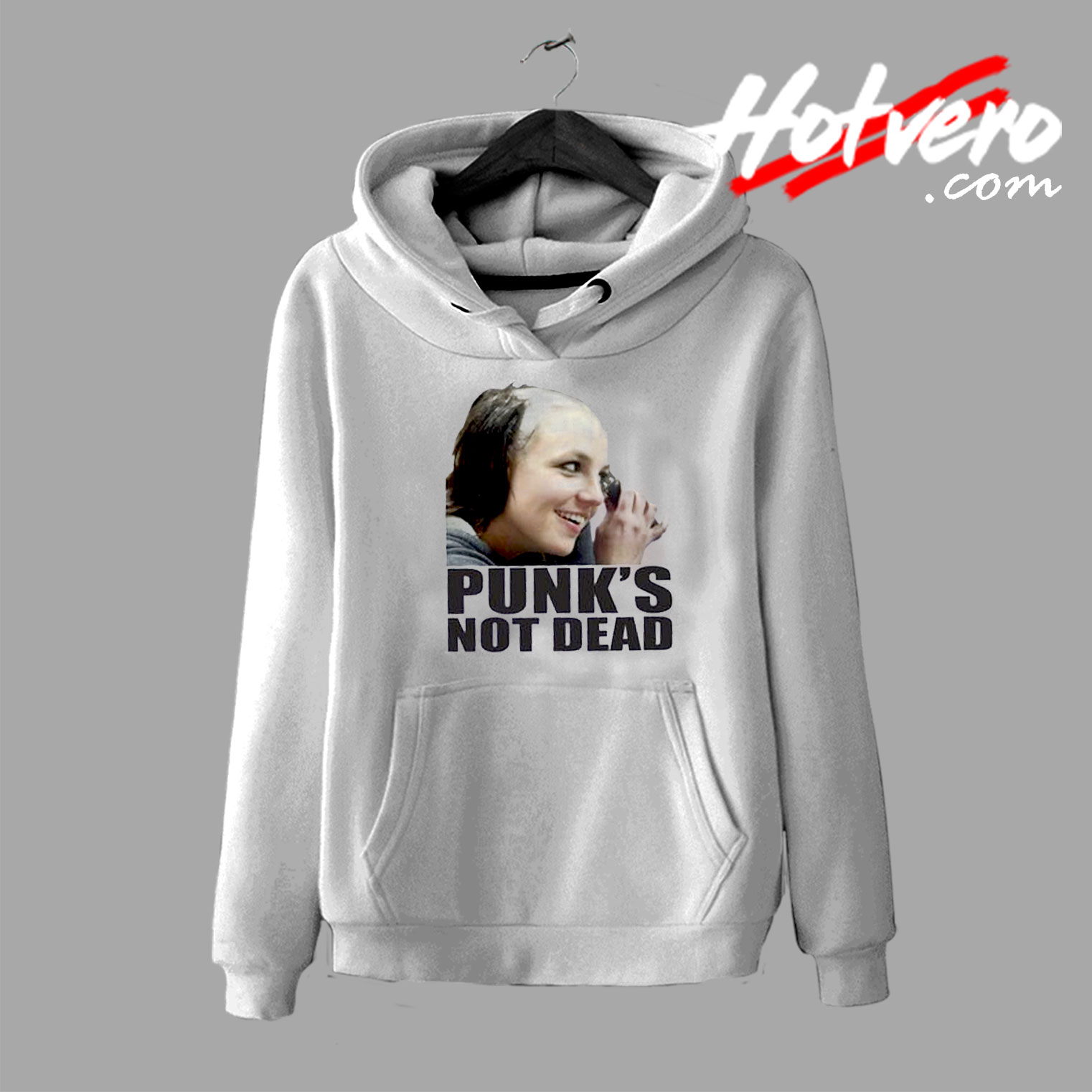 Funny Britney Spears Punks Not Dead Hoodie